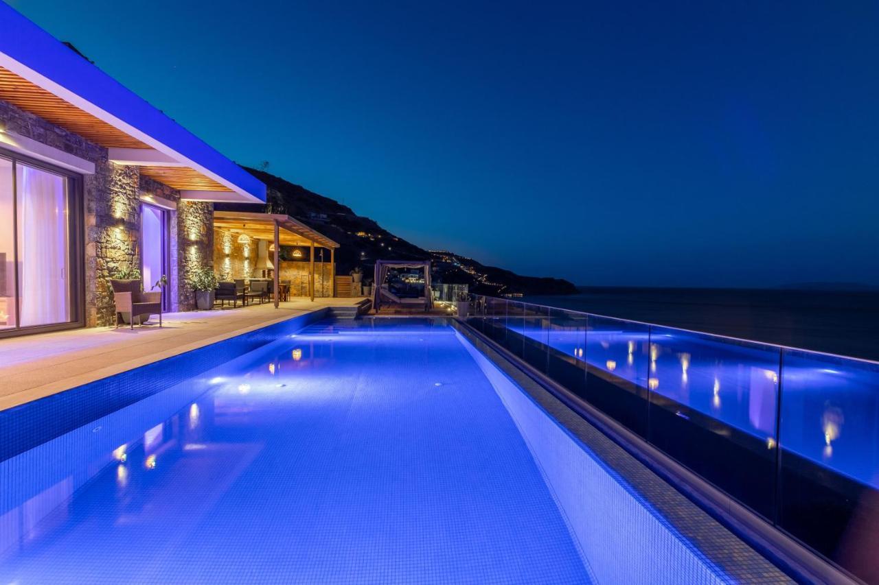Rocca Al Mare Seaside Villas Palaiokastro  Bagian luar foto