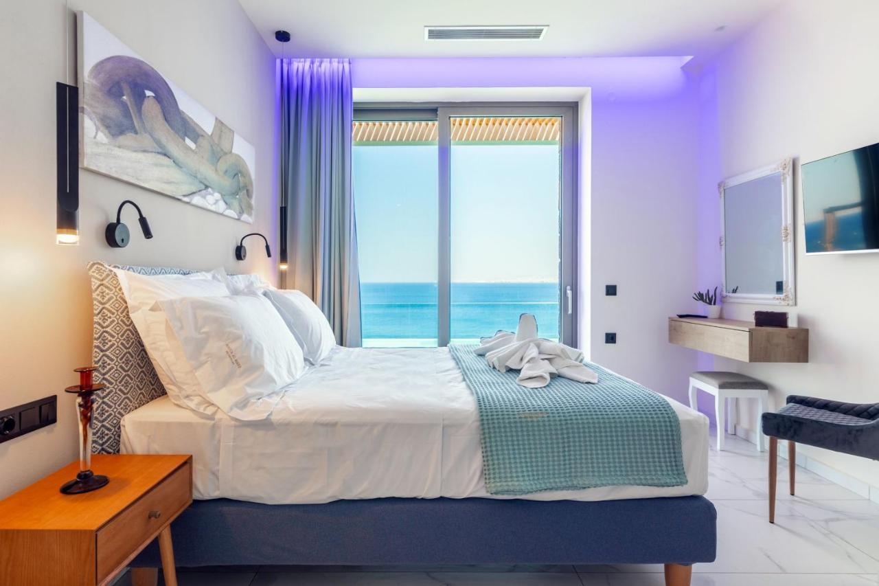 Rocca Al Mare Seaside Villas Palaiokastro  Bagian luar foto