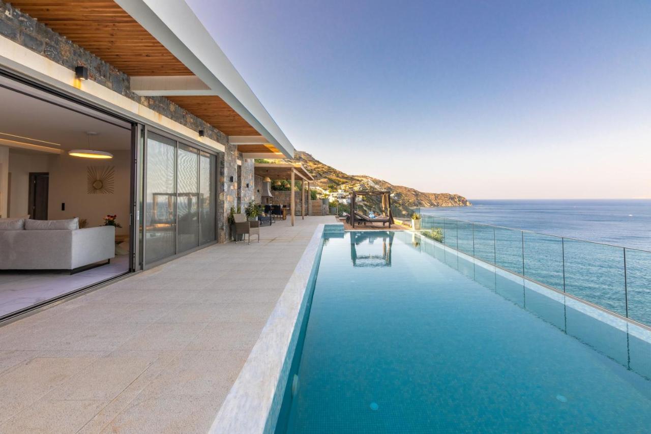 Rocca Al Mare Seaside Villas Palaiokastro  Bagian luar foto