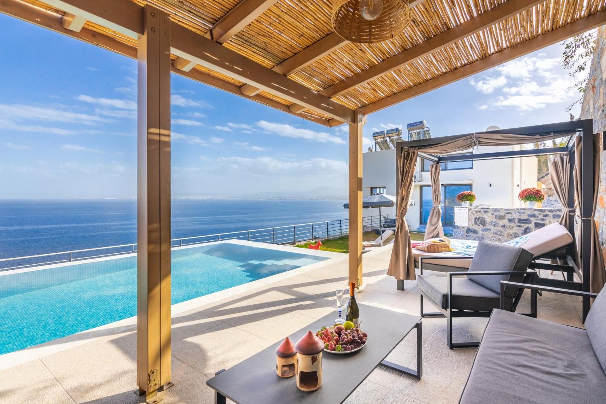 Rocca Al Mare Seaside Villas Palaiokastro  Bagian luar foto