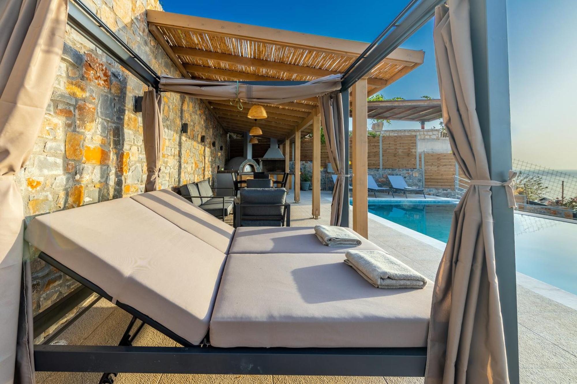 Rocca Al Mare Seaside Villas Palaiokastro  Bagian luar foto