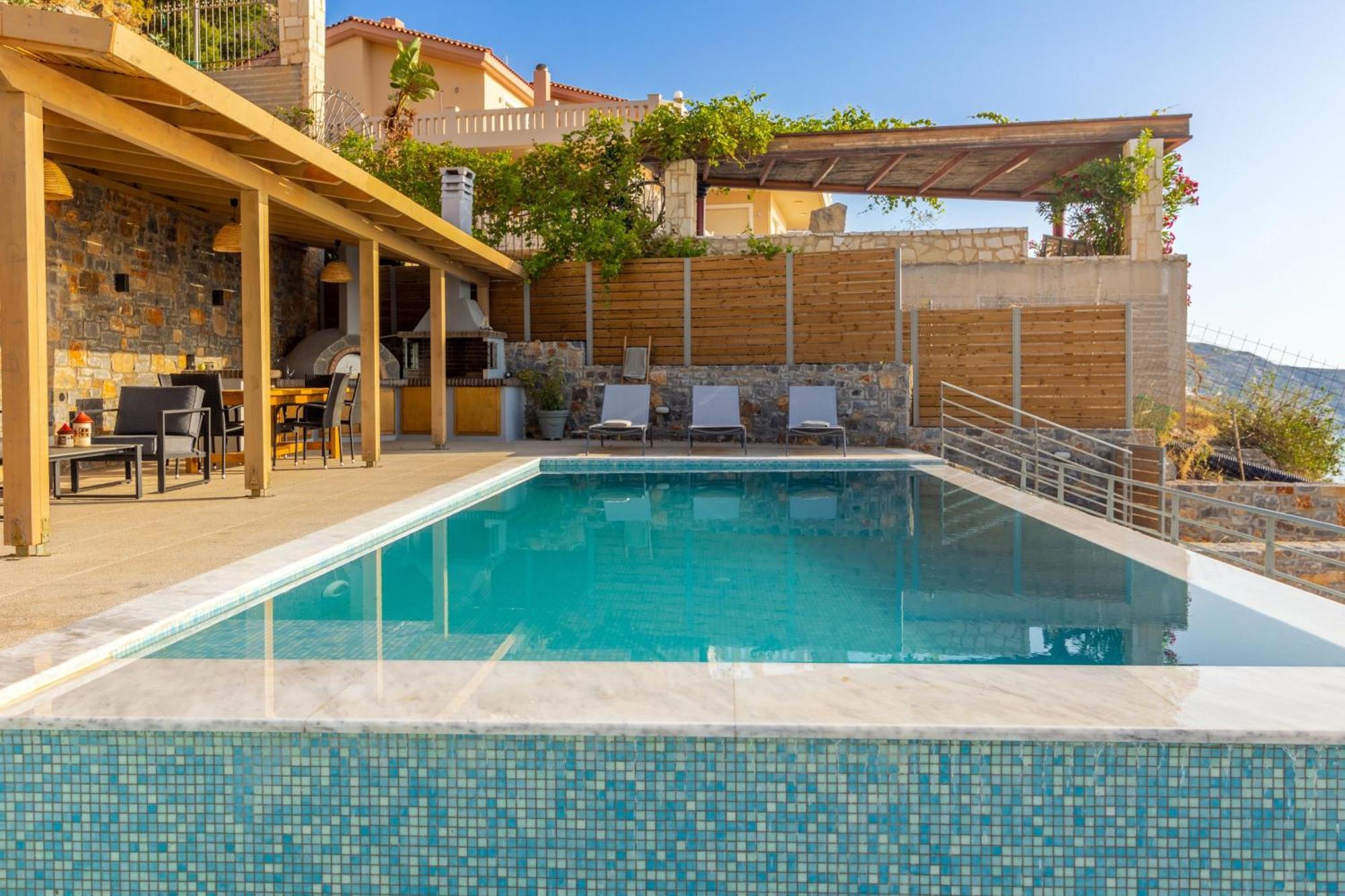 Rocca Al Mare Seaside Villas Palaiokastro  Bagian luar foto
