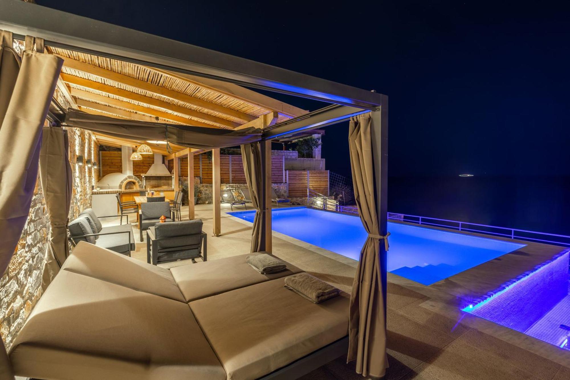 Rocca Al Mare Seaside Villas Palaiokastro  Bagian luar foto