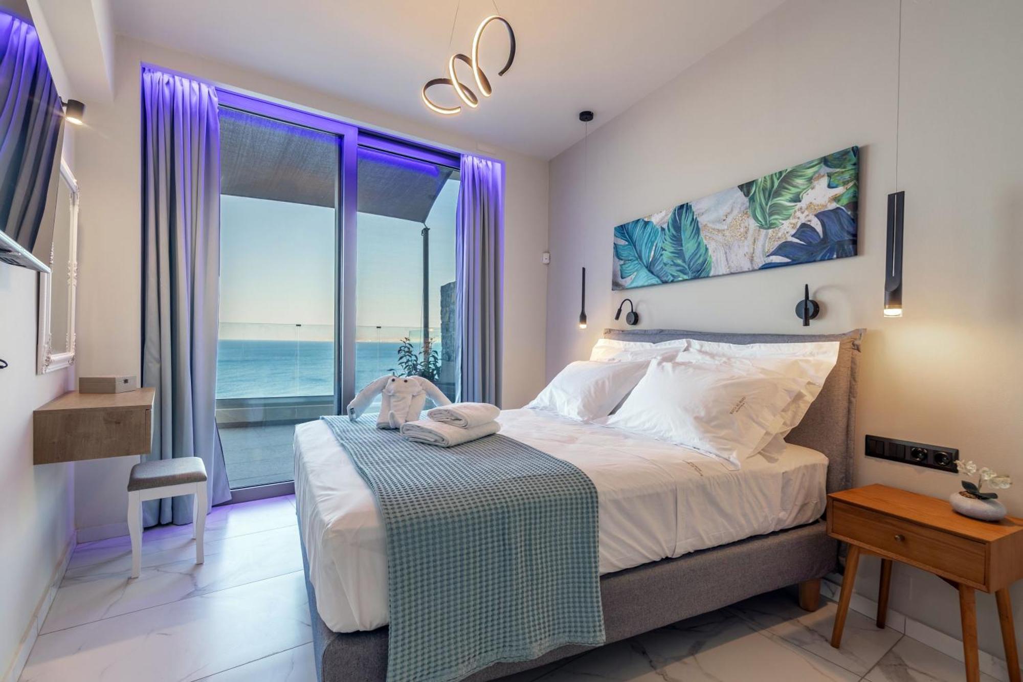 Rocca Al Mare Seaside Villas Palaiokastro  Bagian luar foto