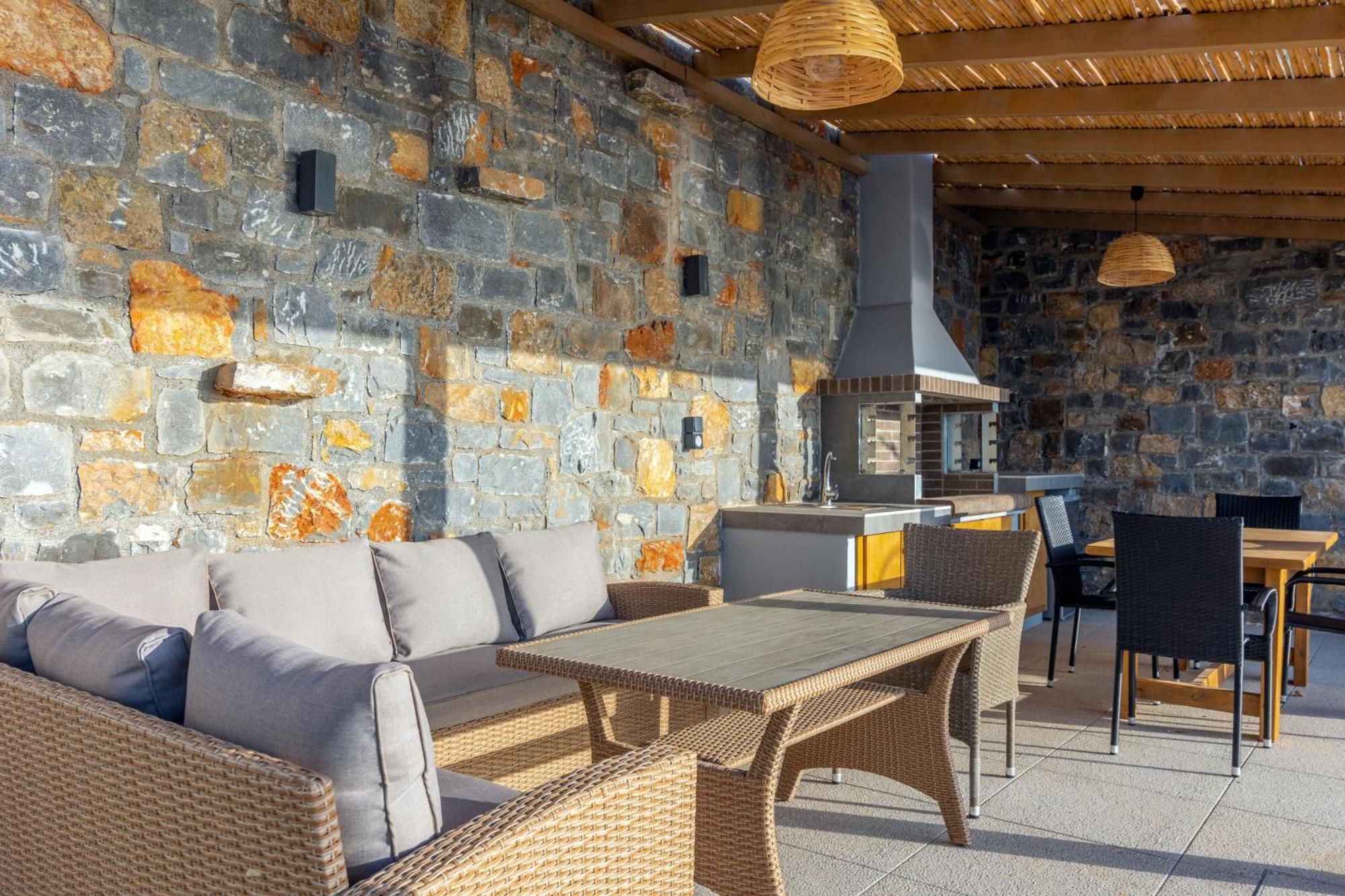 Rocca Al Mare Seaside Villas Palaiokastro  Bagian luar foto