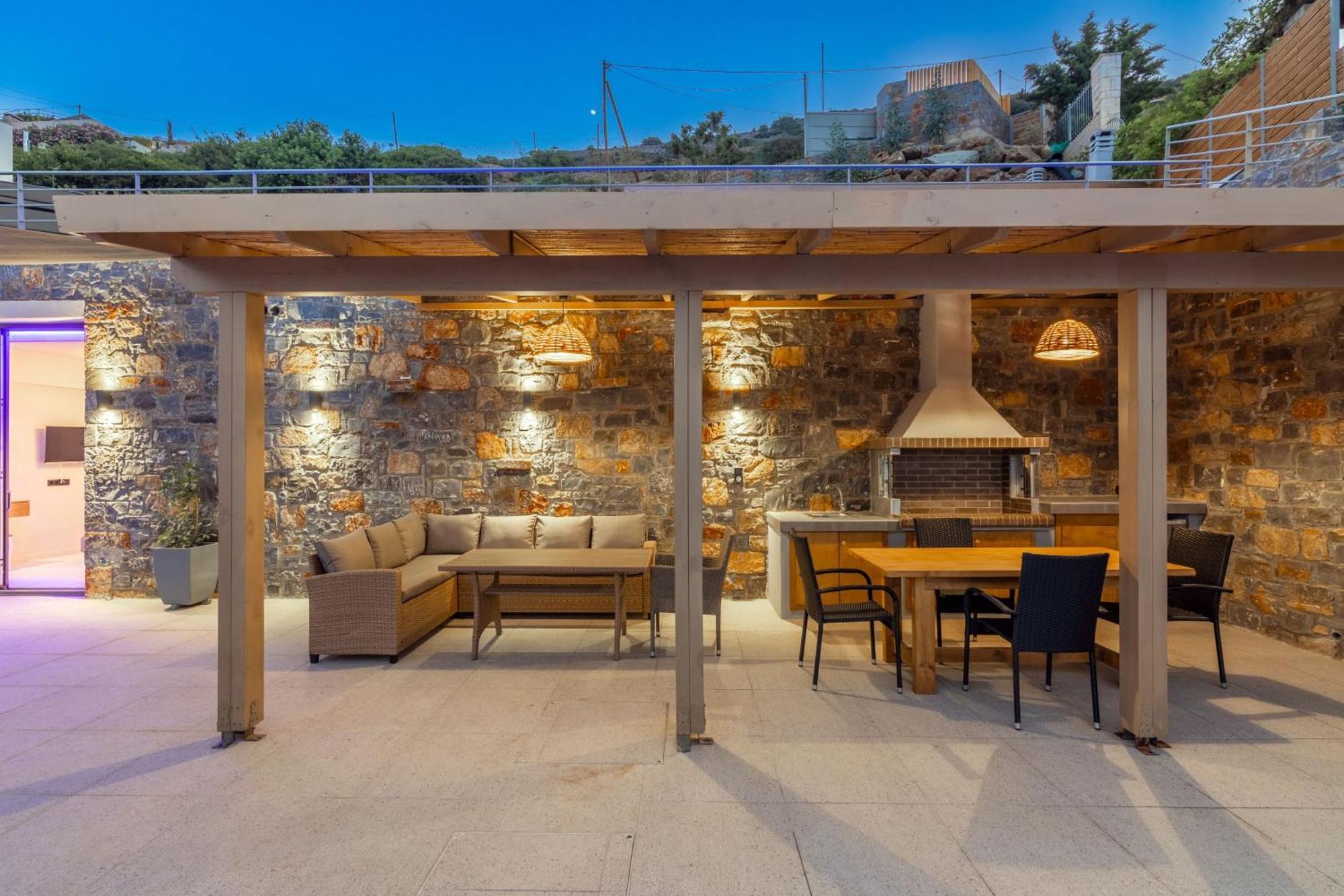 Rocca Al Mare Seaside Villas Palaiokastro  Bagian luar foto