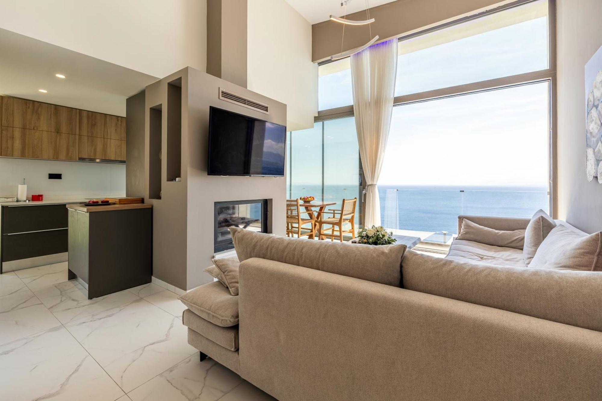 Rocca Al Mare Seaside Villas Palaiokastro  Bagian luar foto